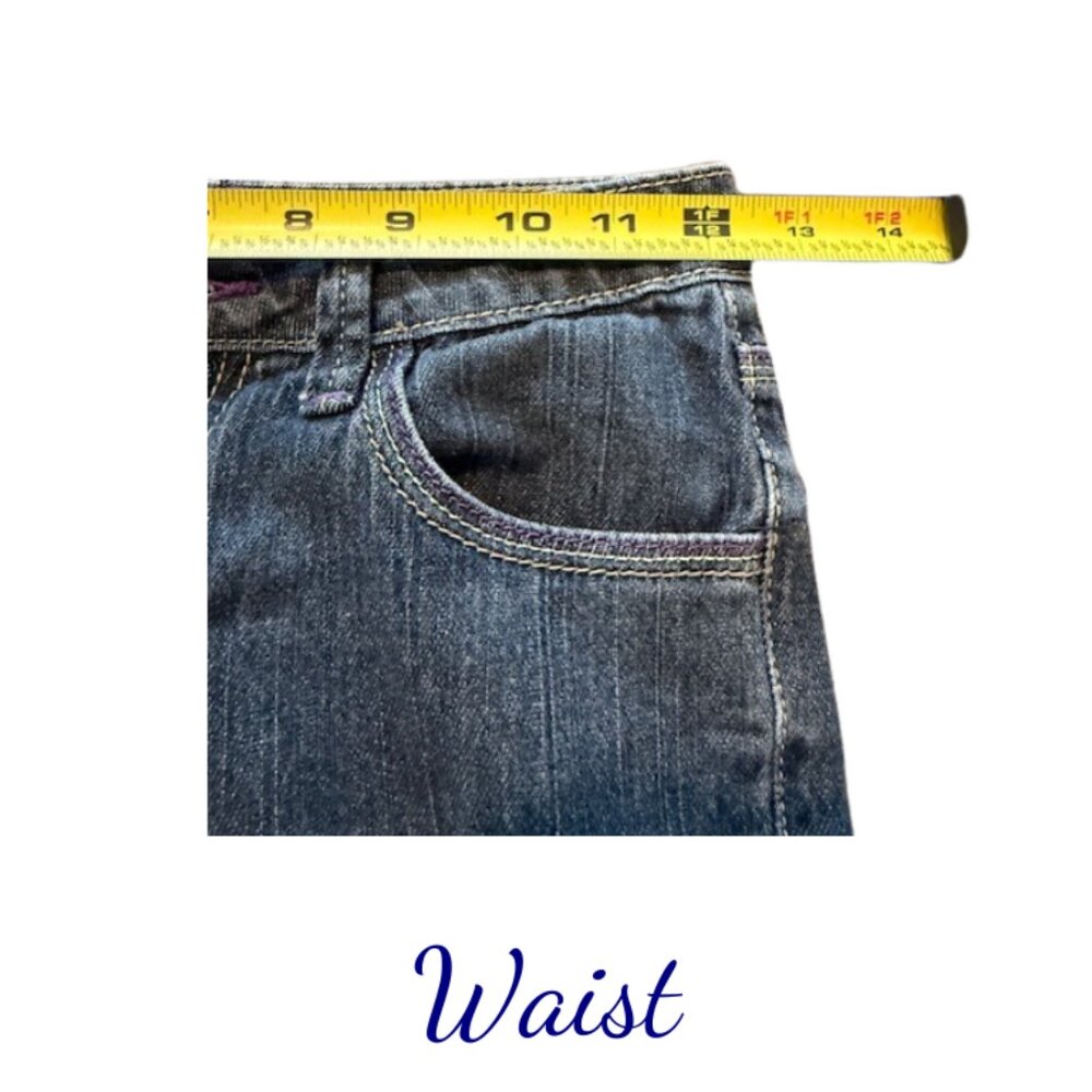 Arizona Jeans Girls Size 10 Regular – Classic Blue Denim - Picture 8 of 8